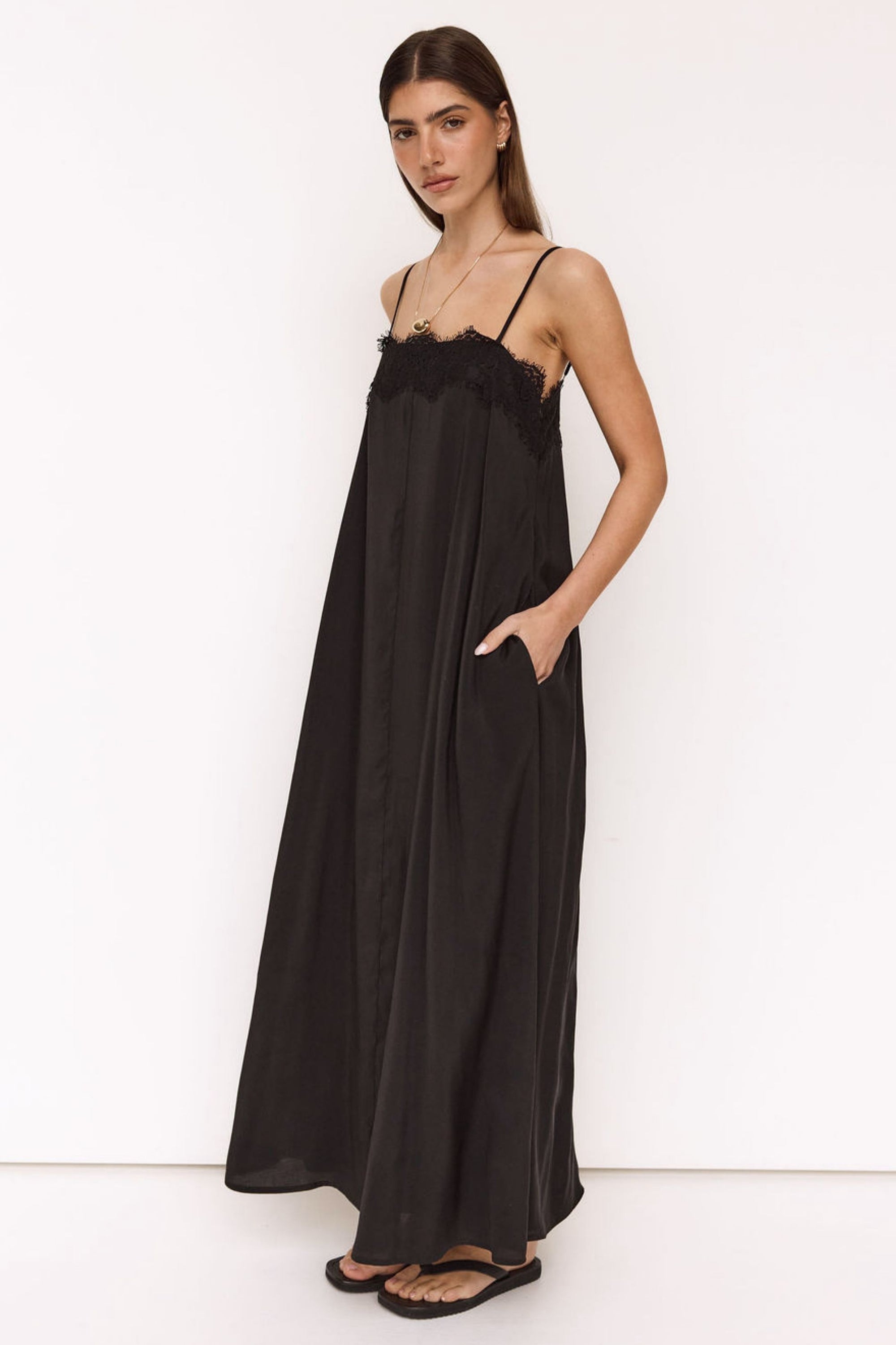 Esther Maxi Dress (Black)