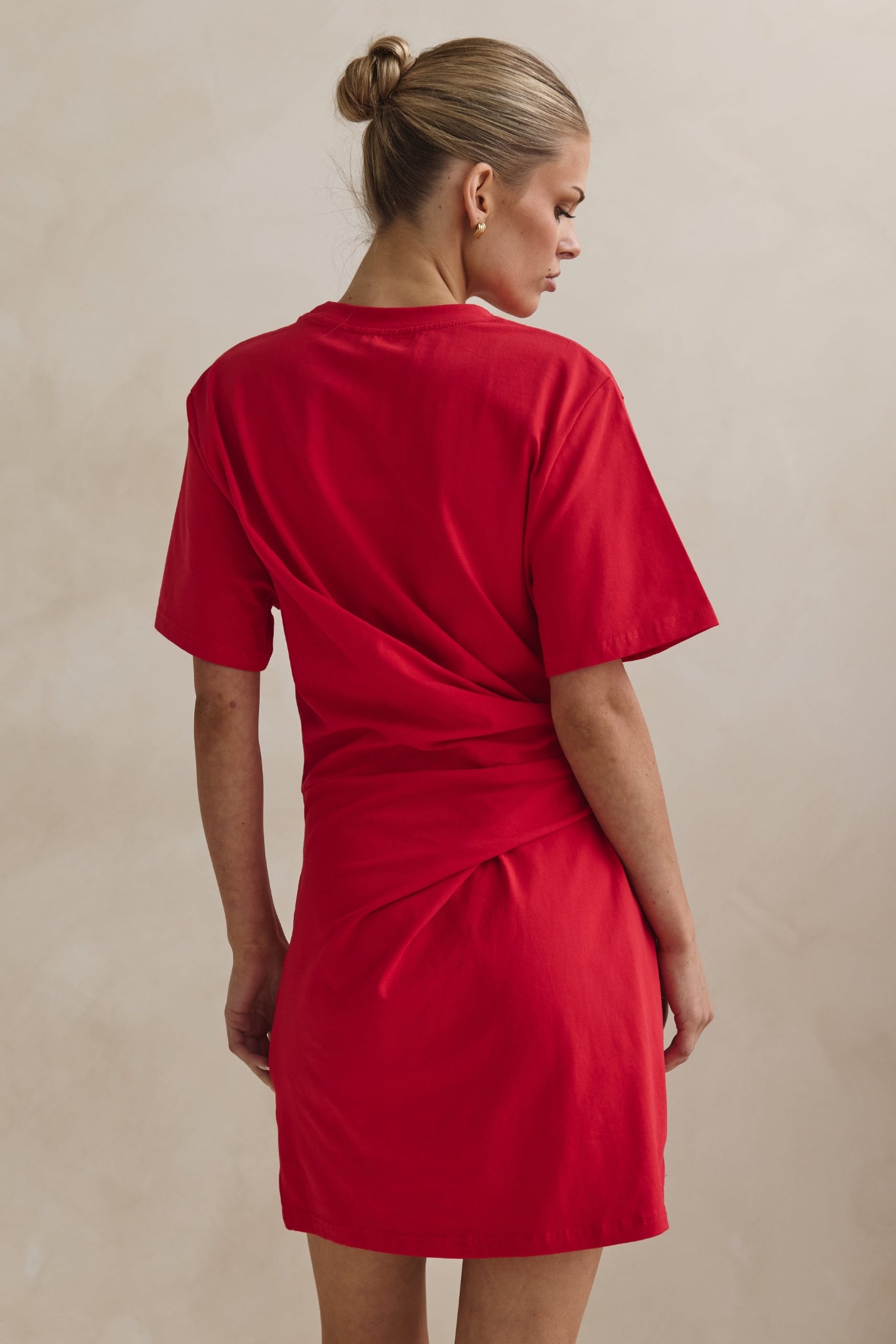 Celeste Mini Dress (Red)
