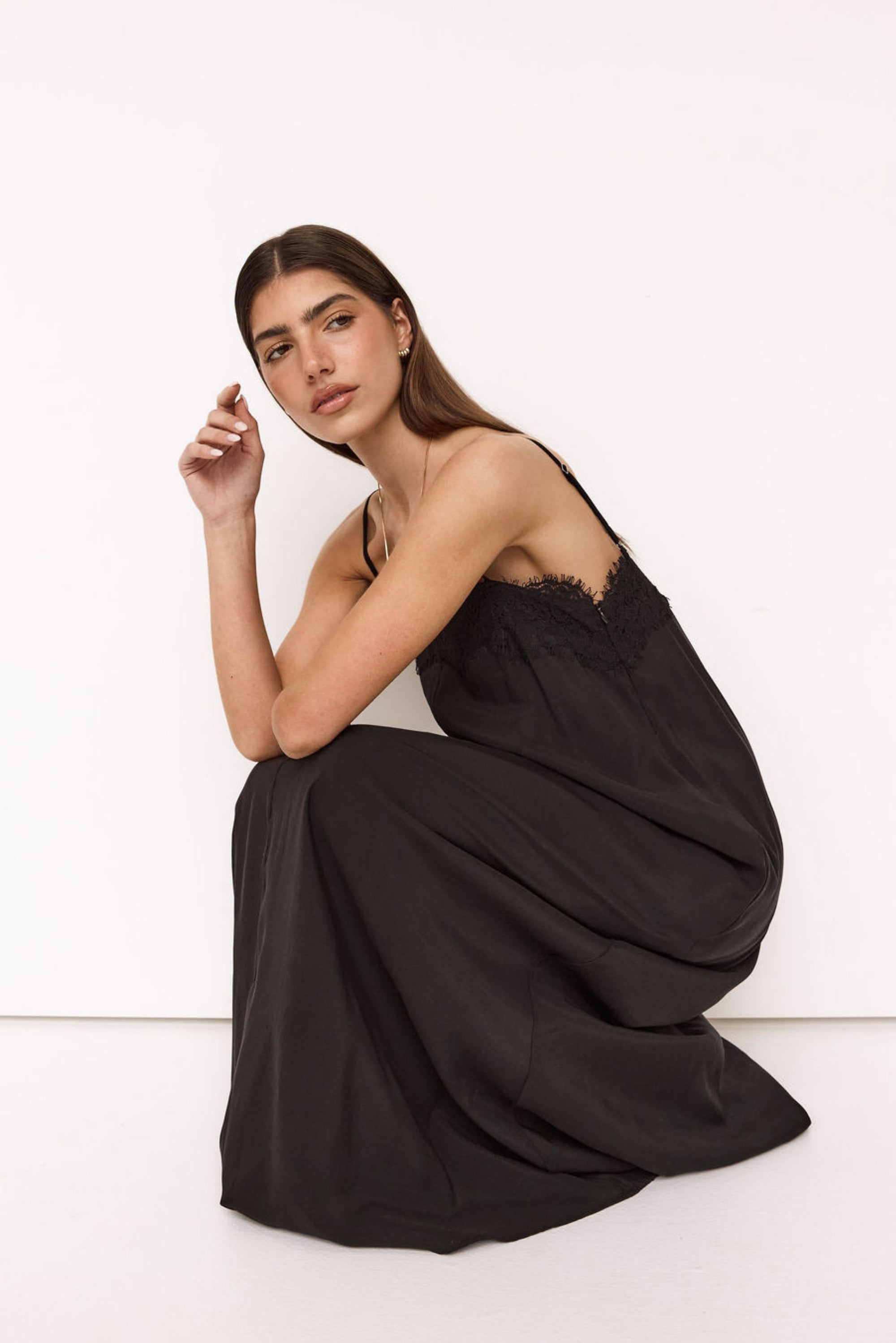 Esther Maxi Dress (Black)