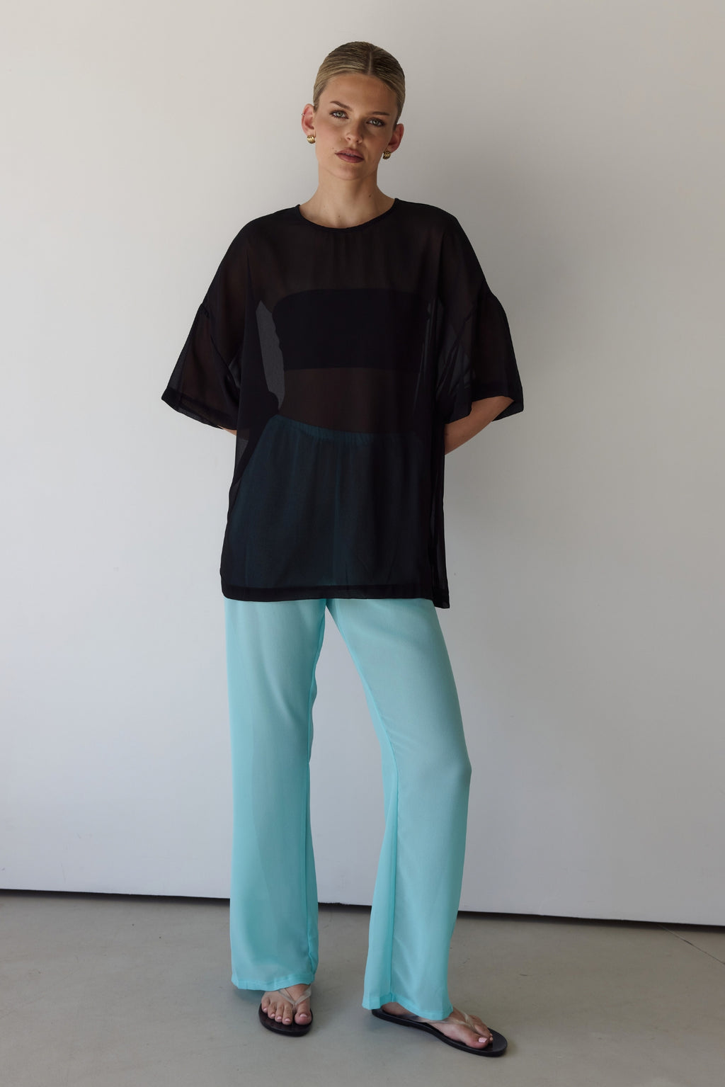Elodie Pant (Aqua)