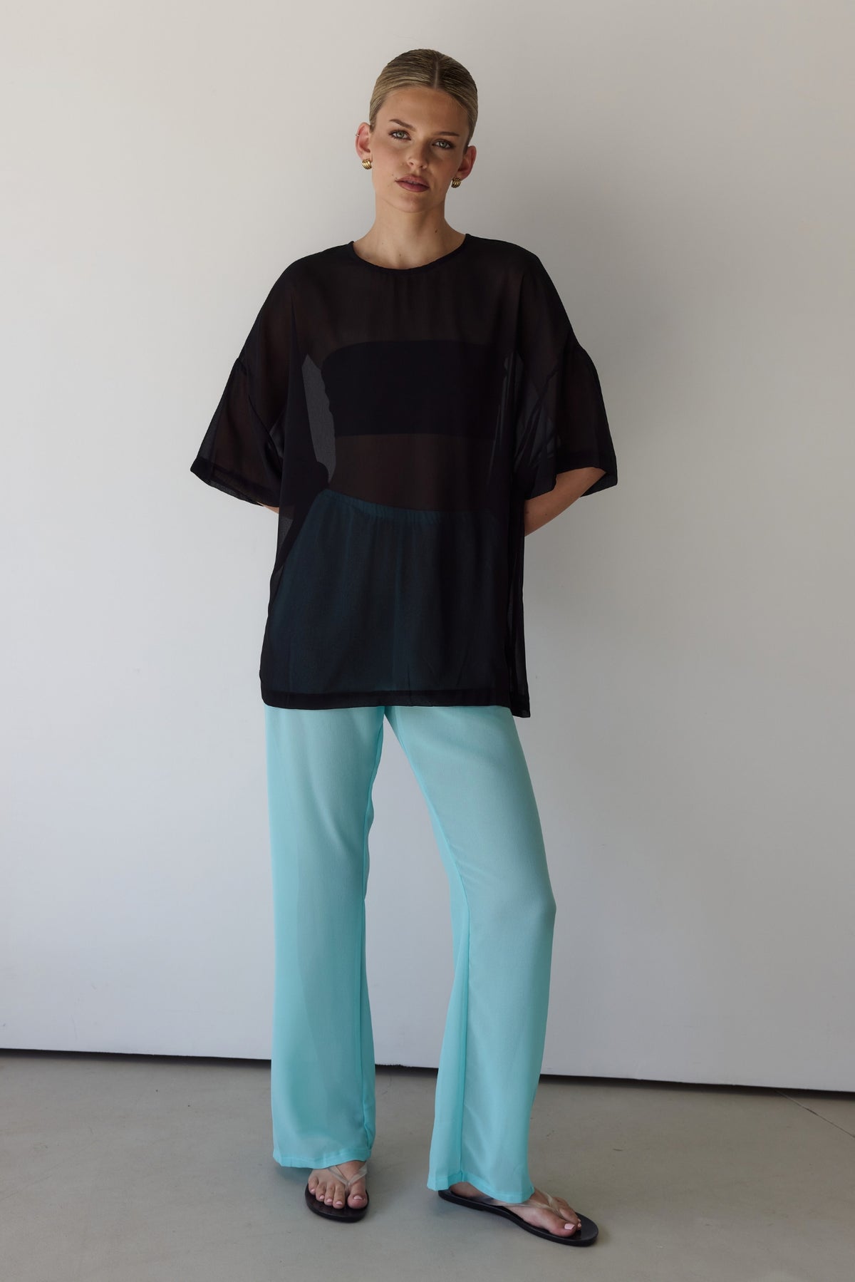 Elodie Pant (Aqua)