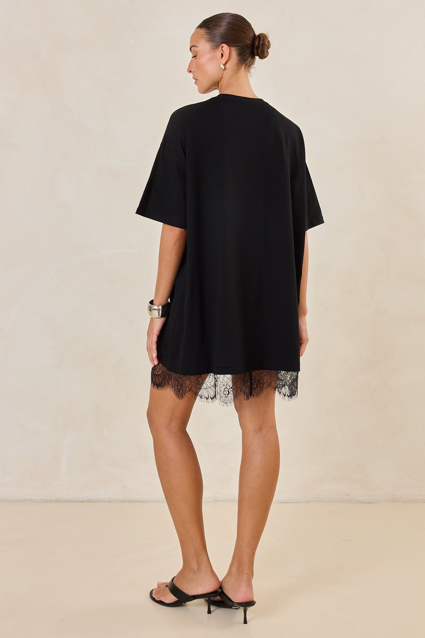 Lottie Mini Dress (Black)