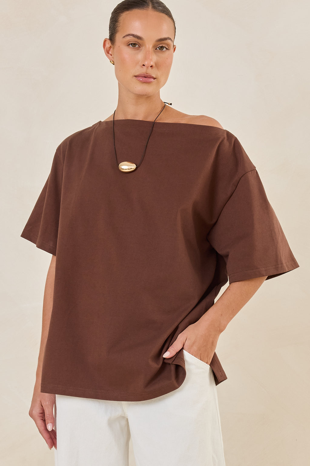 Tyler Tee (Chocolate)