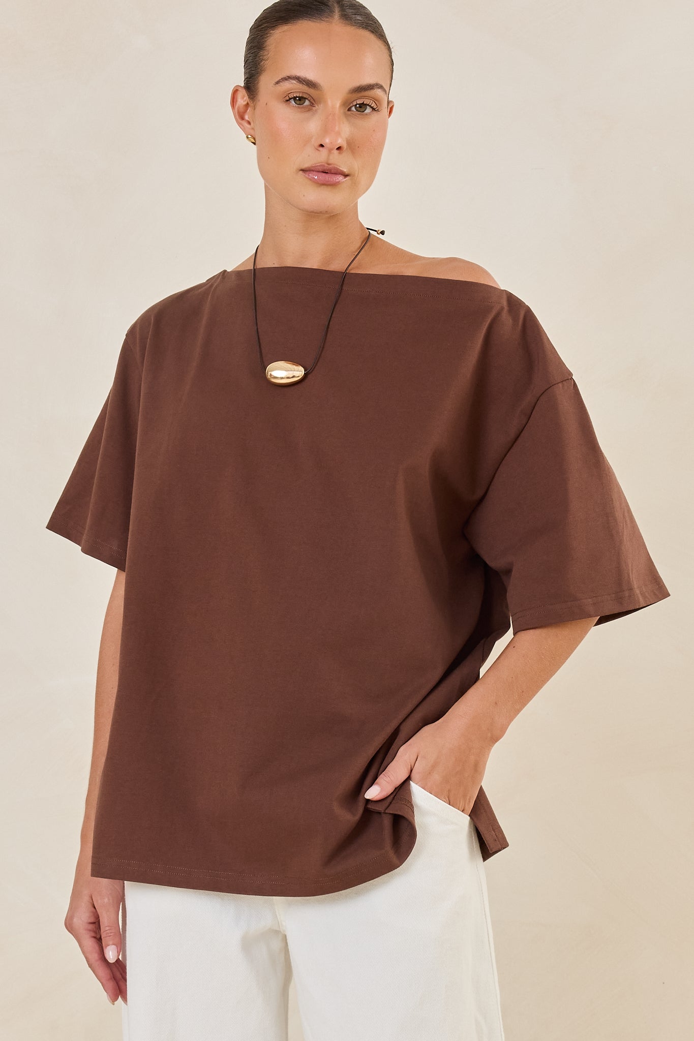 Tyler Tee (Chocolate)