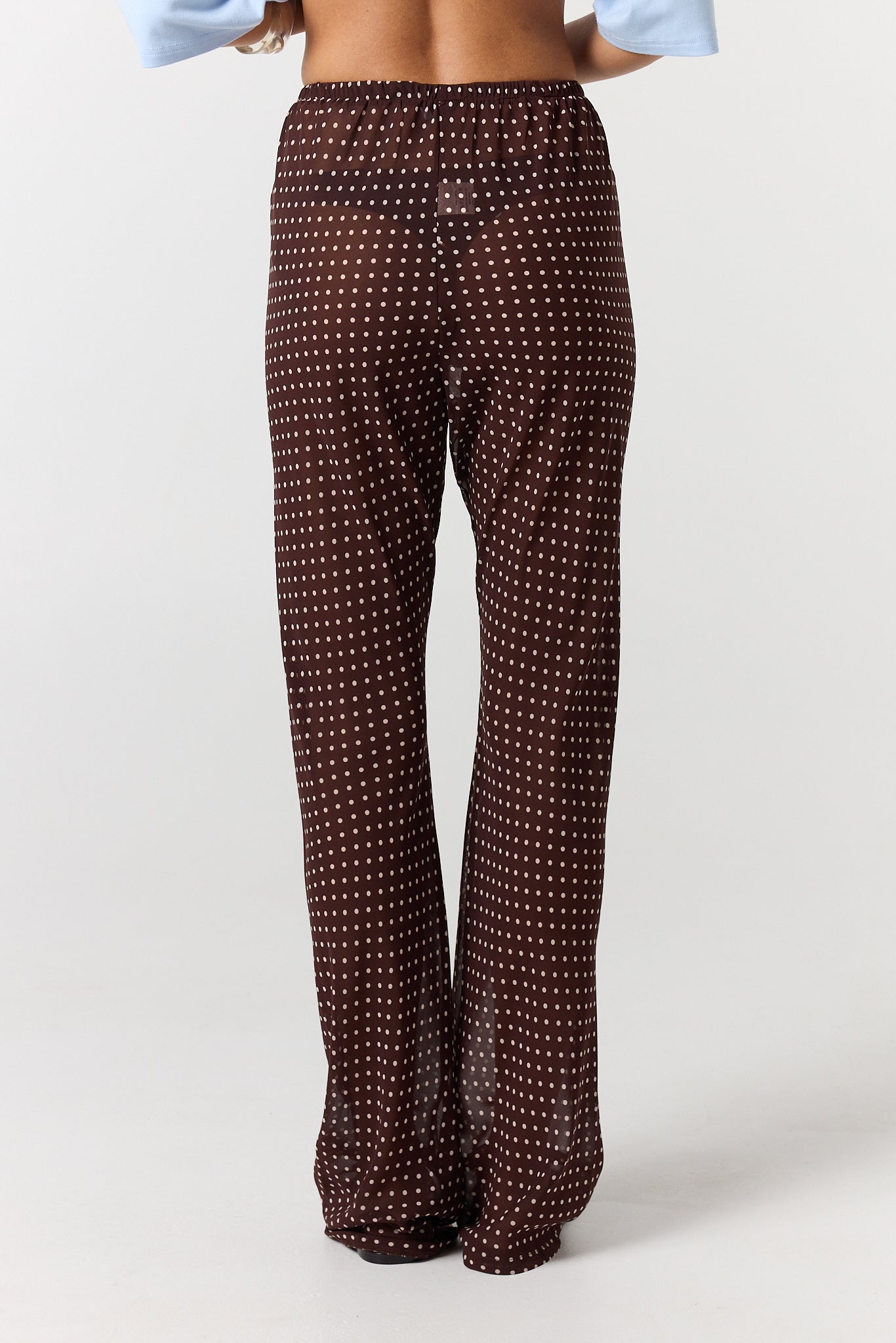 Zoe Pant (Choc Micro Polka)