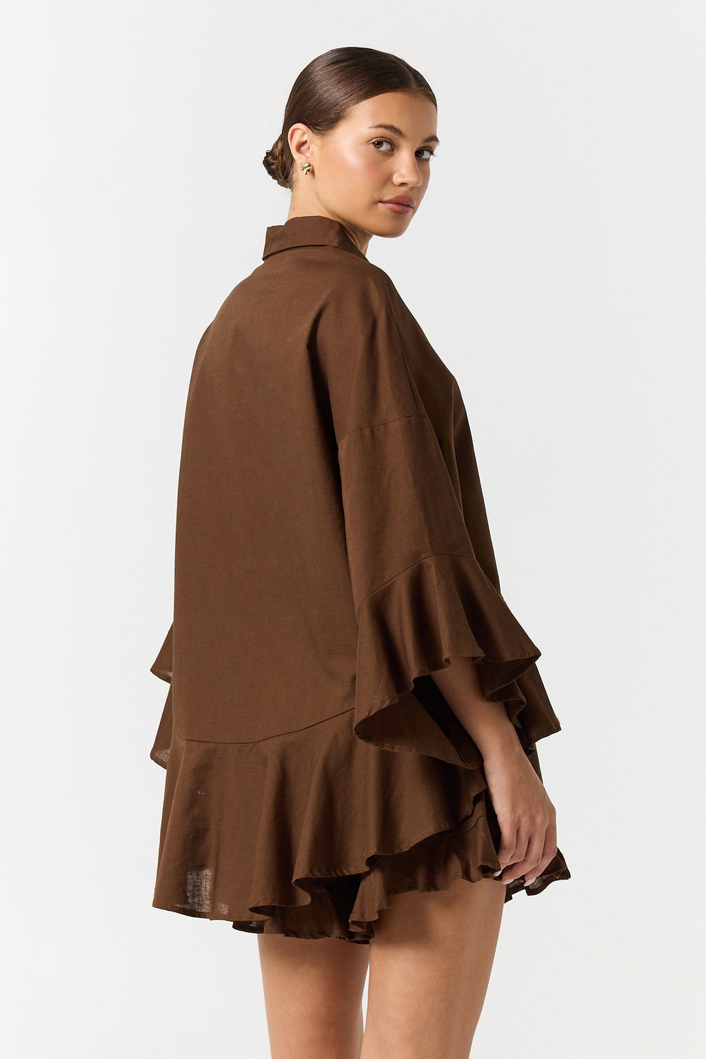 Eilish Shirt (Chocolate)