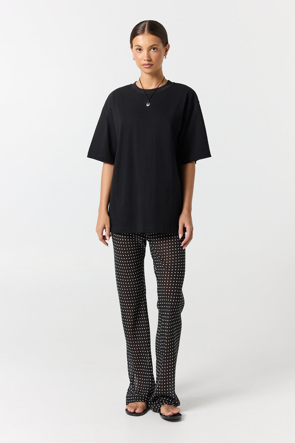 Zoe Pant (Black Polka)