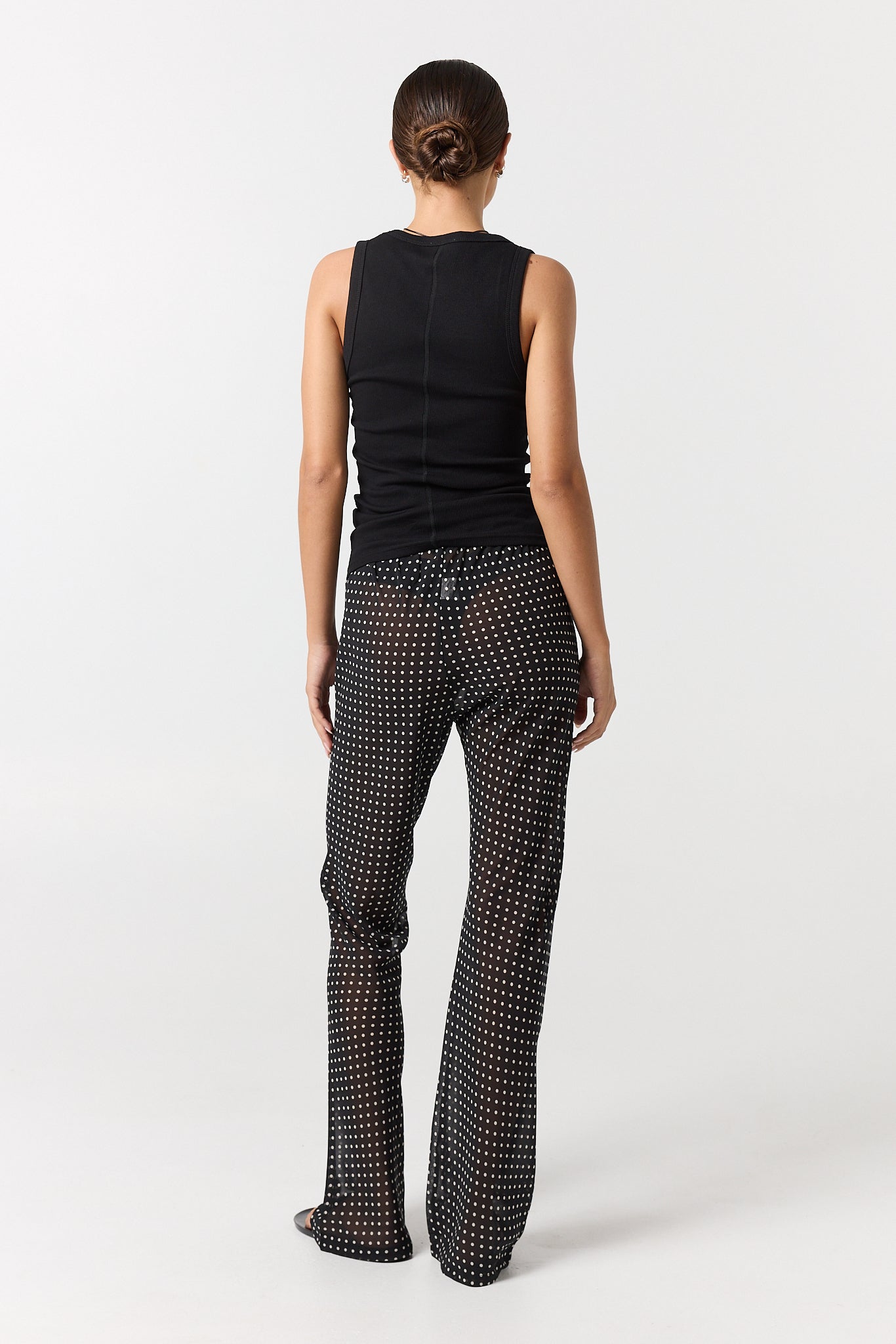 Zoe Pant (Black Polka)