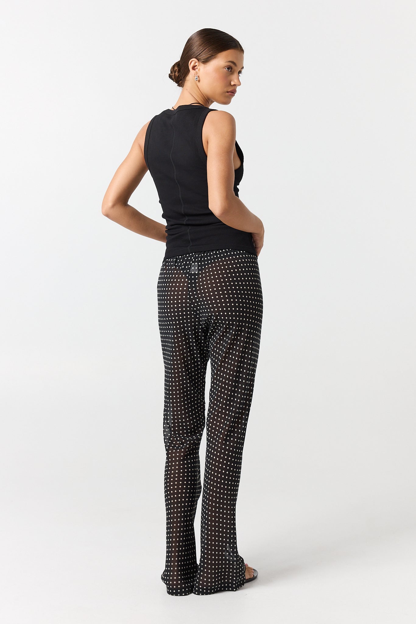 Zoe Pant (Black Polka)