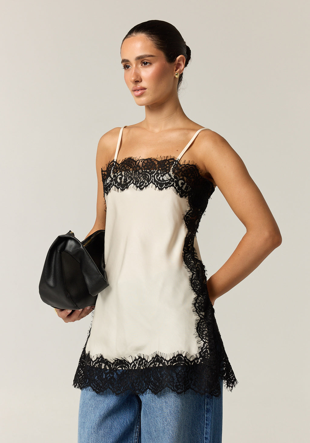 Thea Lace Top (Ivory)