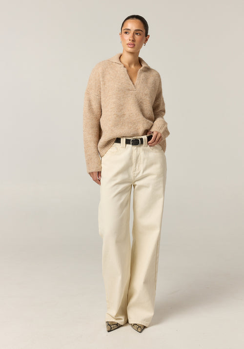 Morgan Knit Jumper (Taupe)