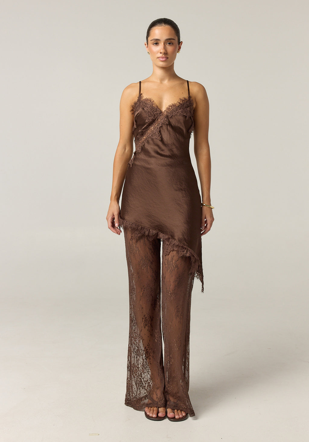 Delilah Lace Set (Chocolate)