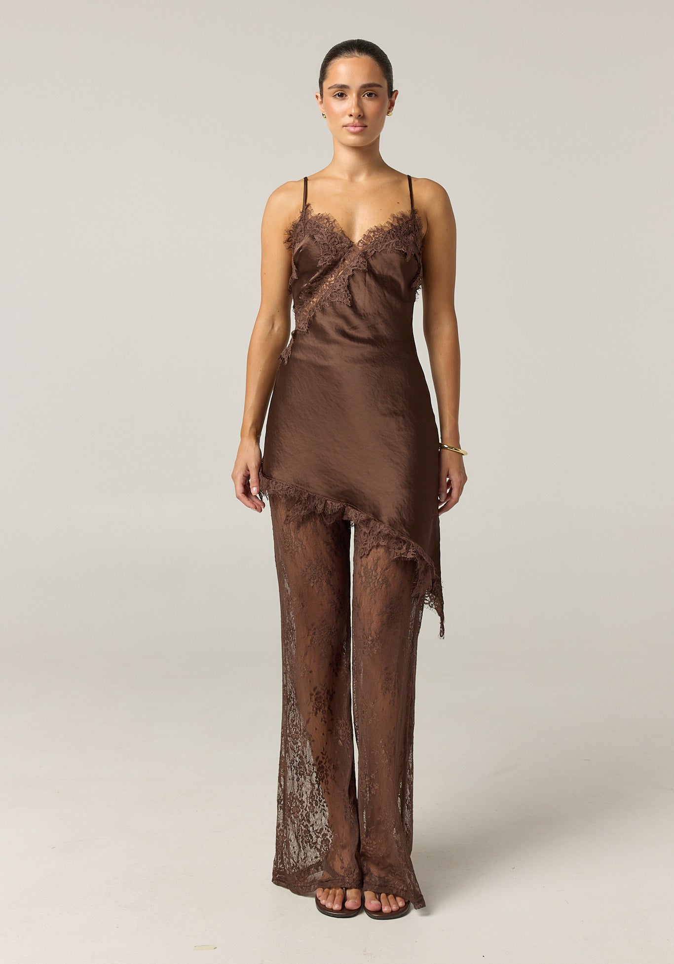 Delilah Lace Set (Chocolate)