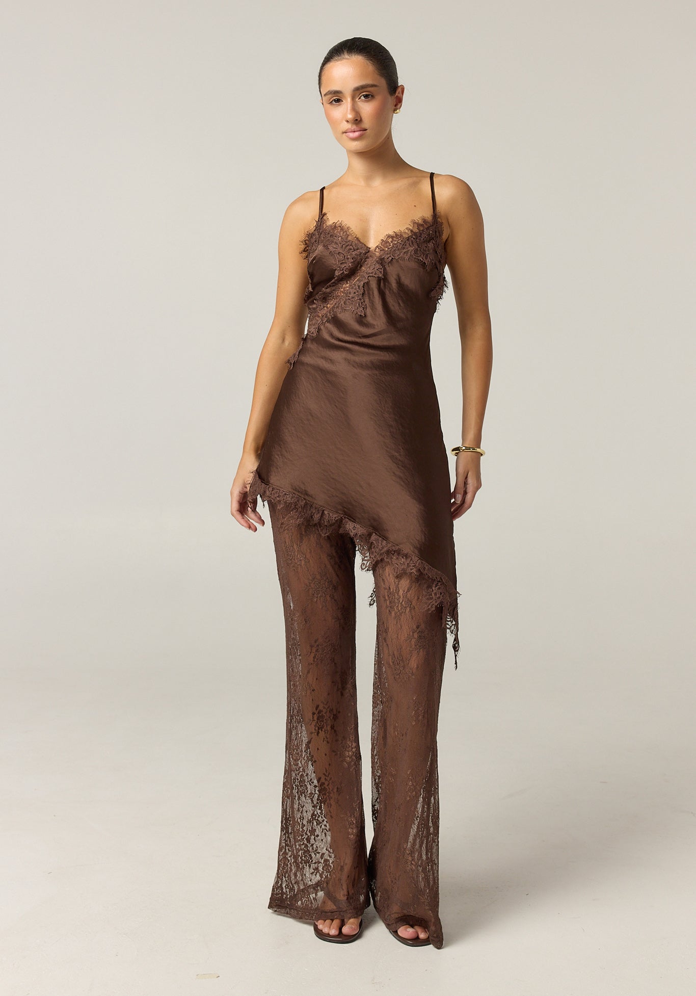 Delilah Lace Set (Chocolate)