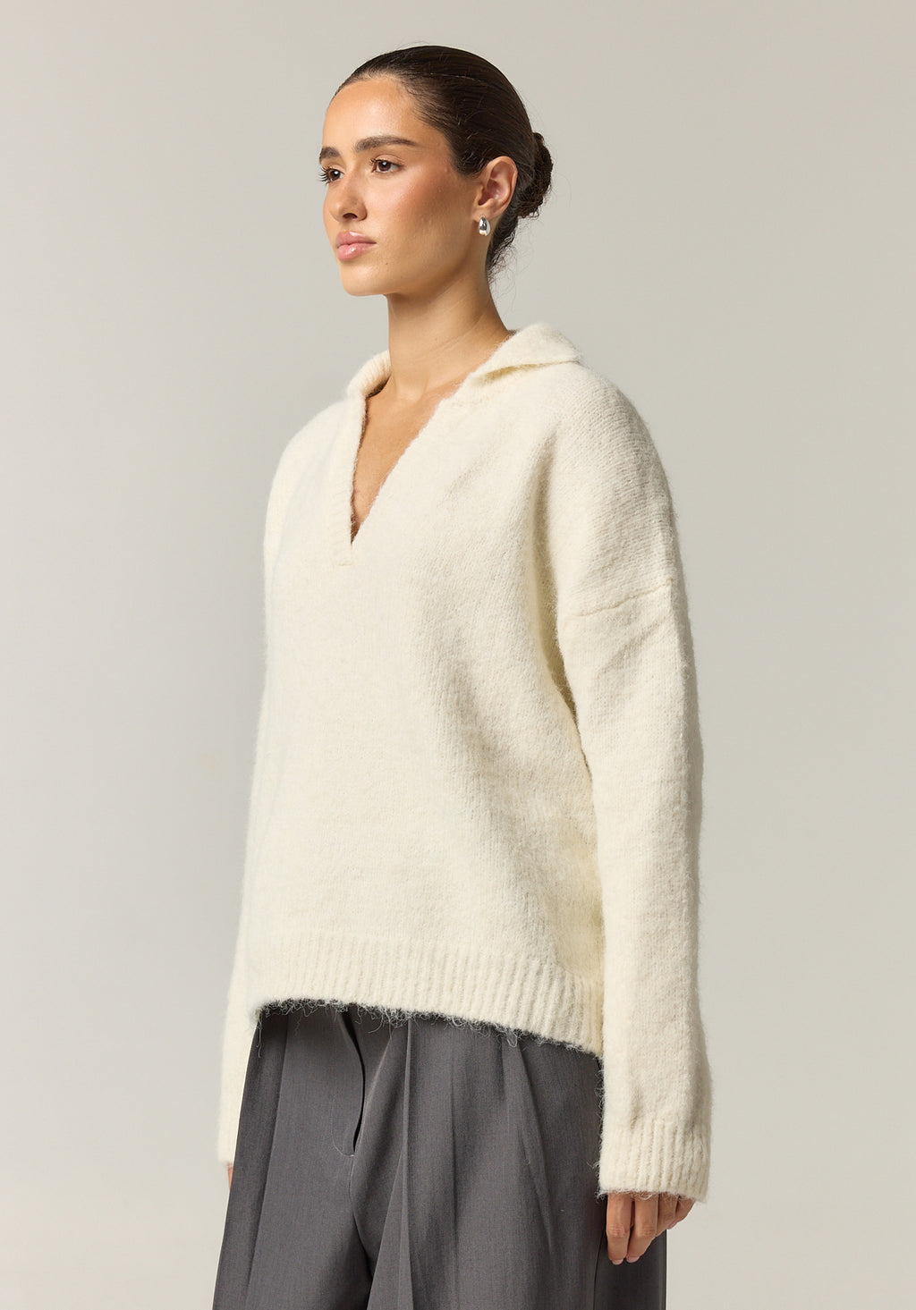 Morgan Knit Jumper (Cream)