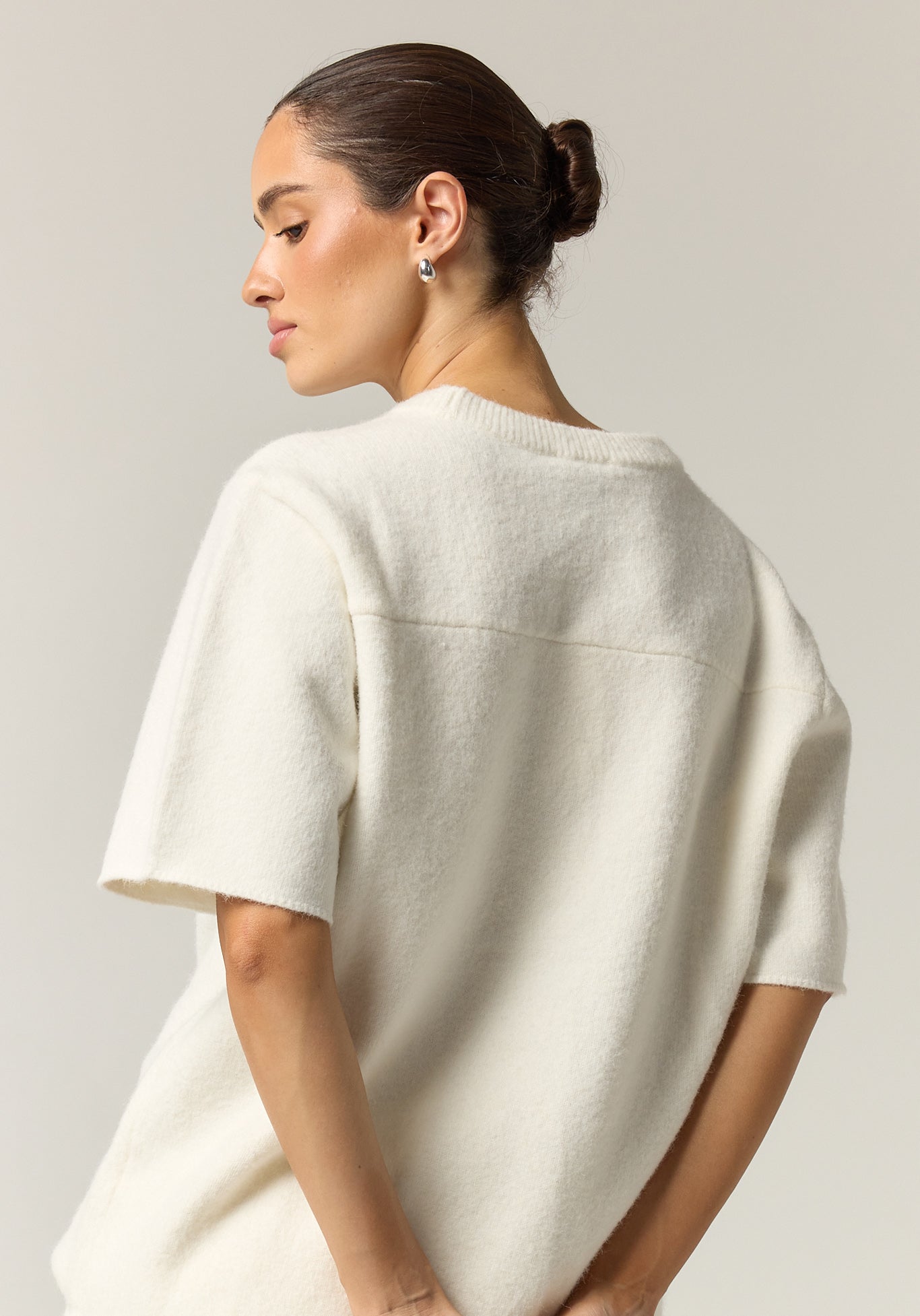 Maeve Knit Top (White)