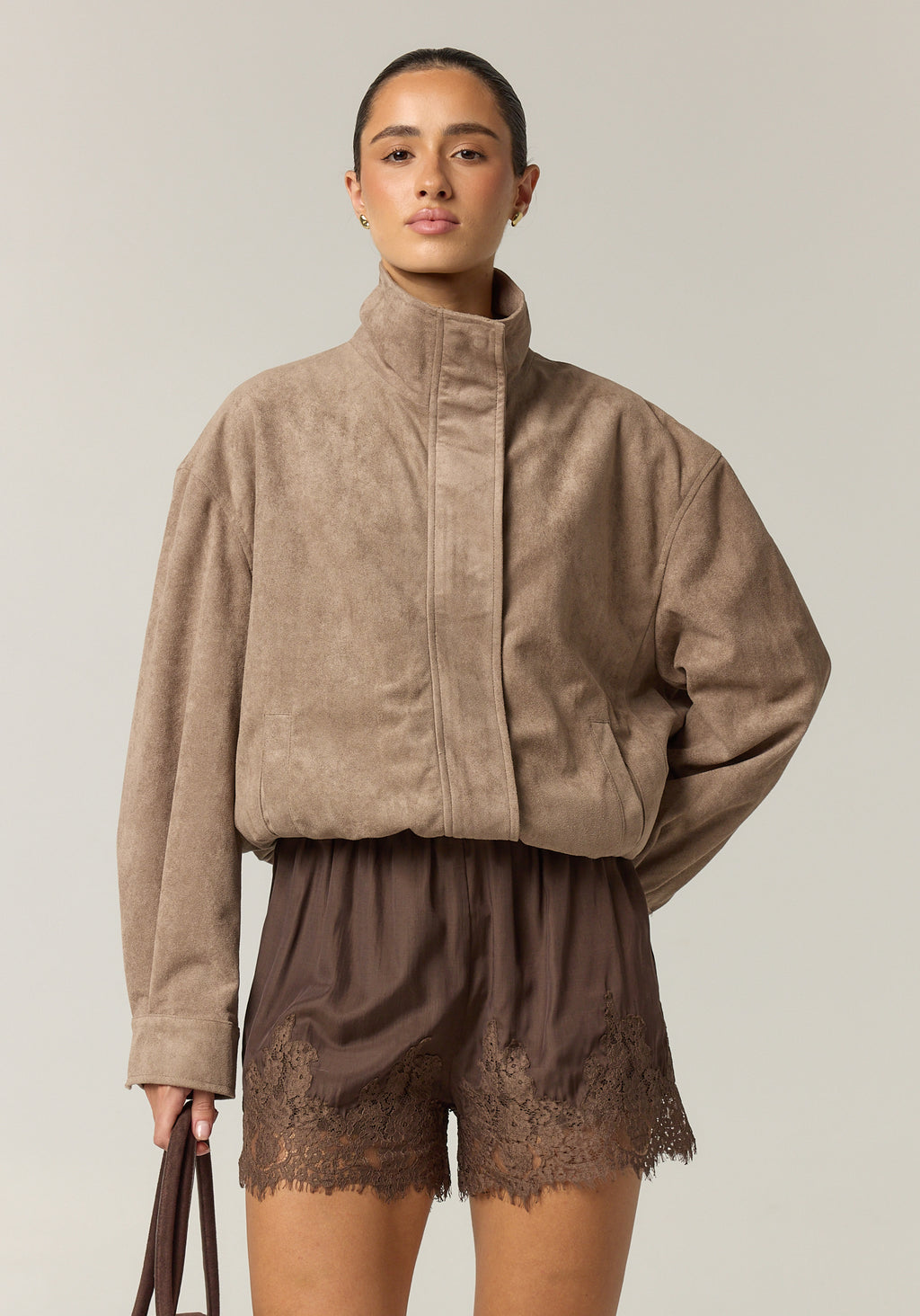 Cody Lace Short (Chocolate)