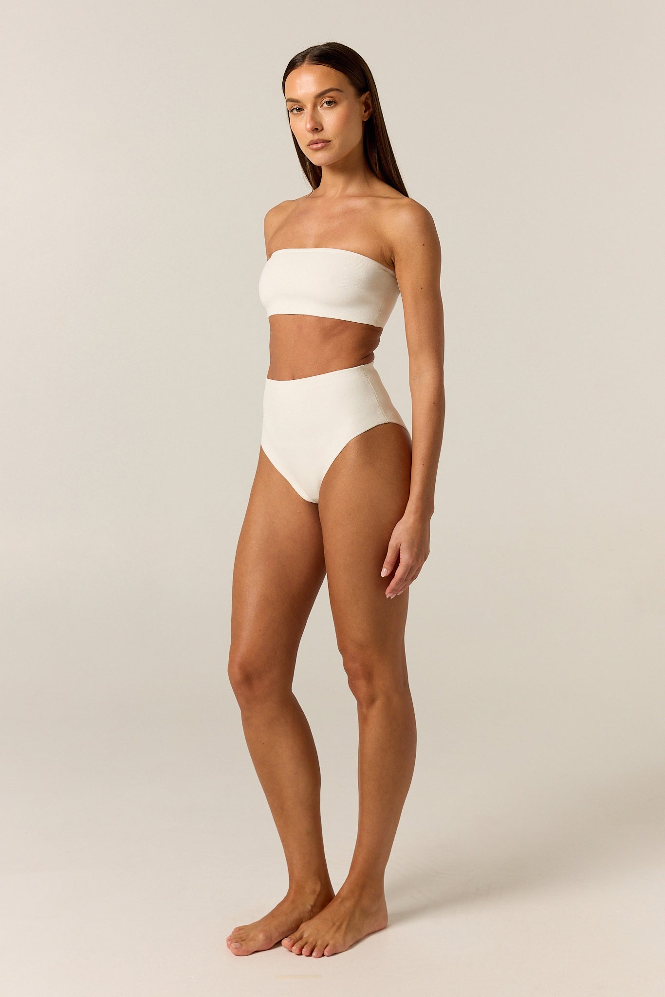 Knit Base Bandeau - Pre Order (White)