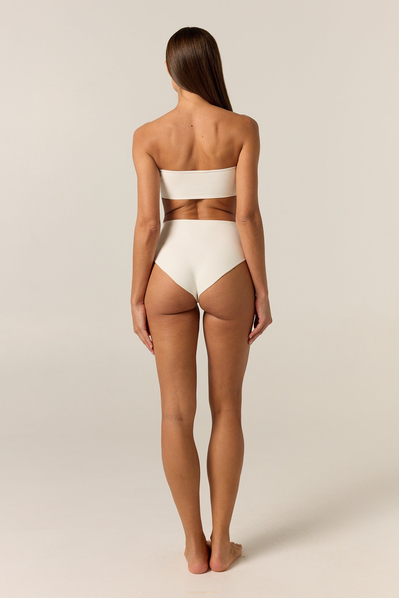 Knit Base Brief - Pre Order (White)
