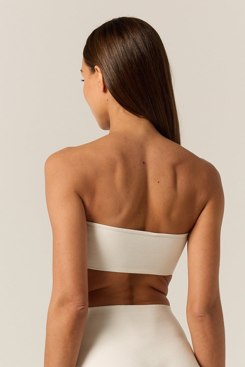 Knit Base Bandeau - Pre Order (White)
