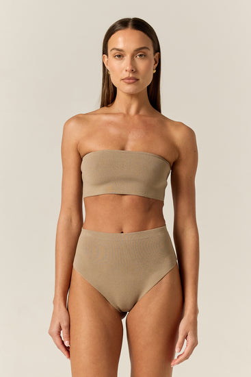 Knit Base Bandeau (Olive)