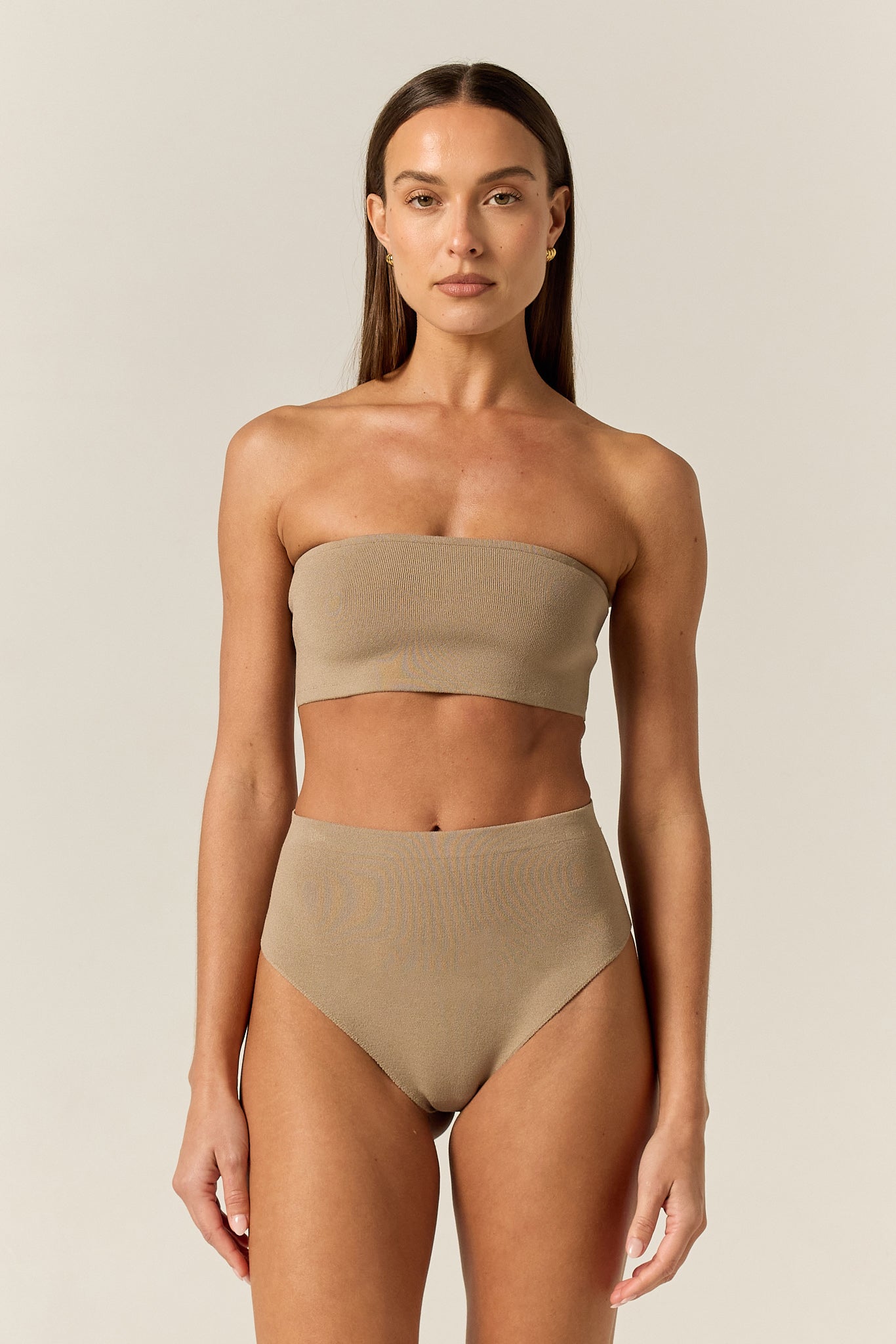 Knit Base Bandeau - Pre Order (Olive)