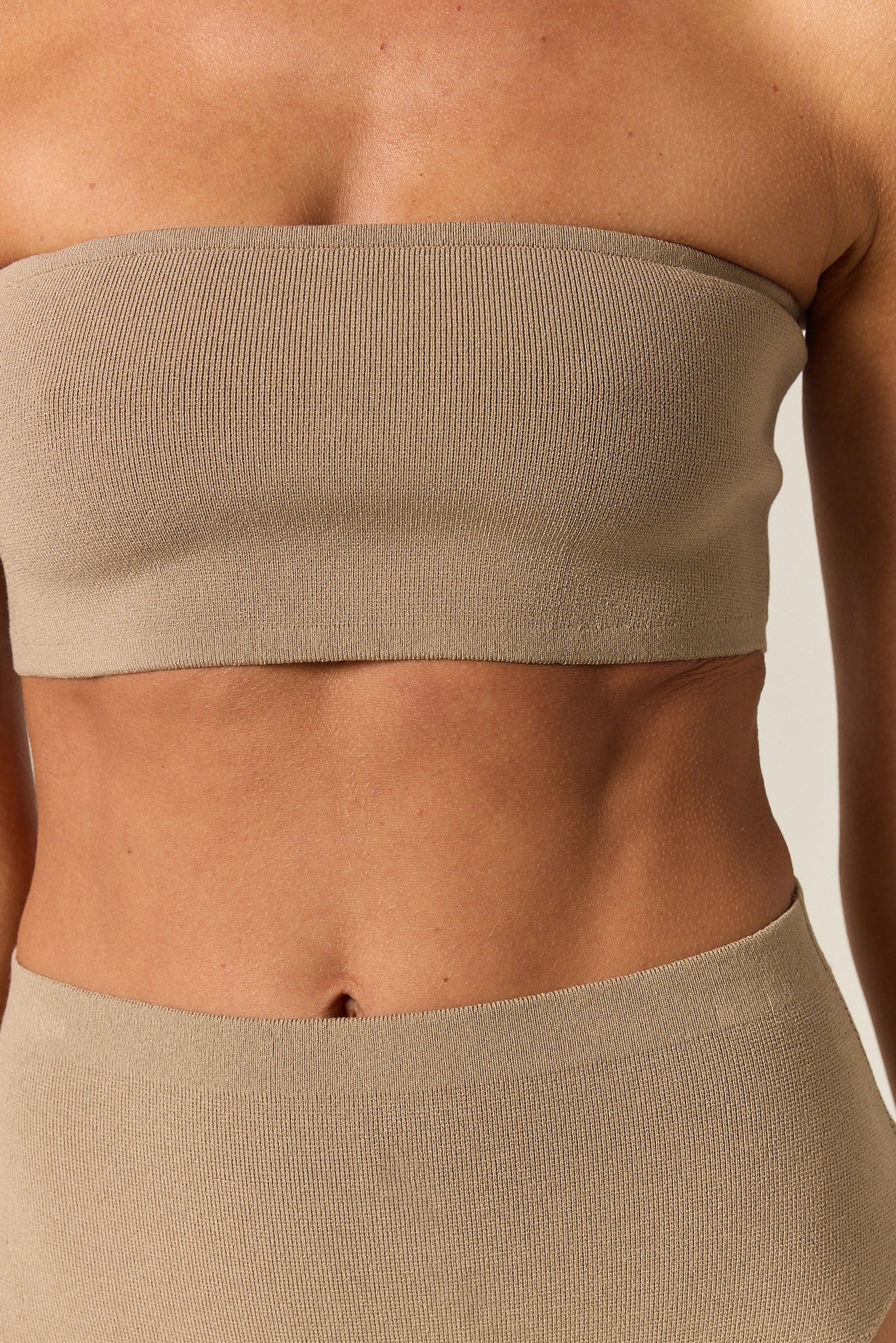 Knit Base Bandeau - Pre Order (Olive)