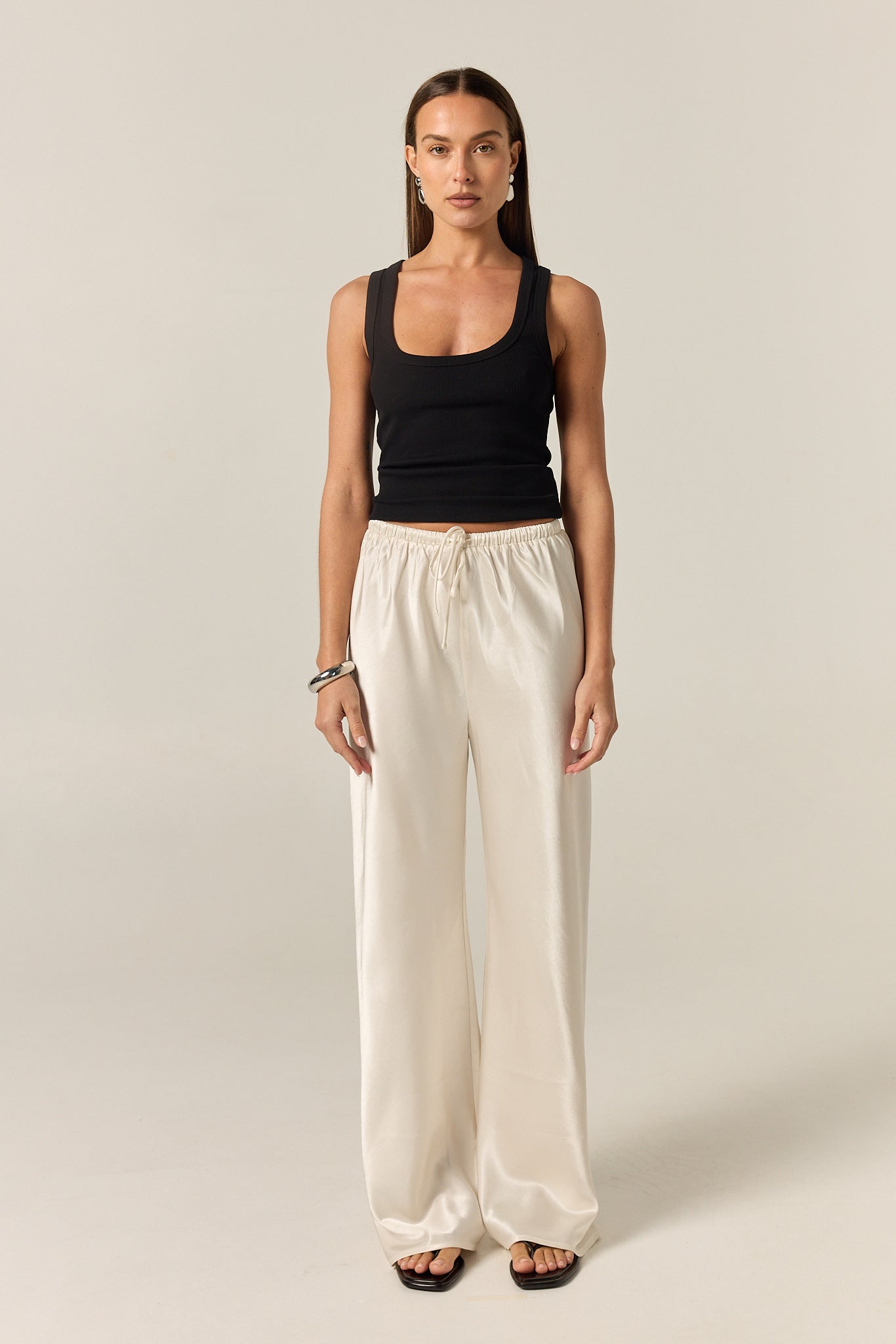 Ines Pant (Cream)