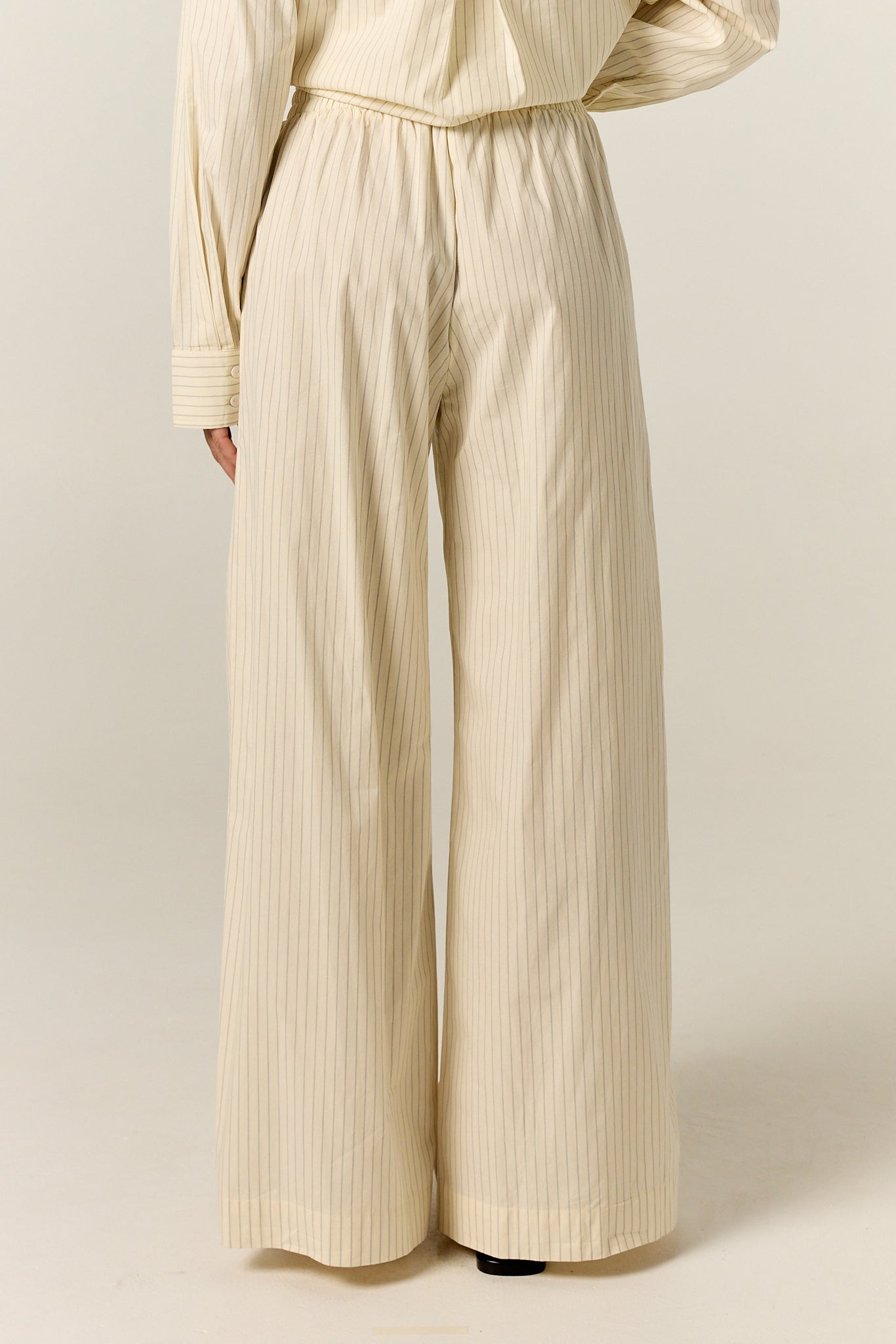 Ellis Pant (Butter Pinstripe)