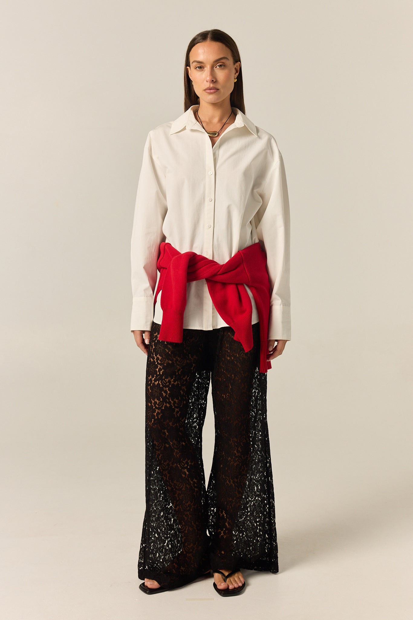 Thea 2.0 Lace Pant (Black)
