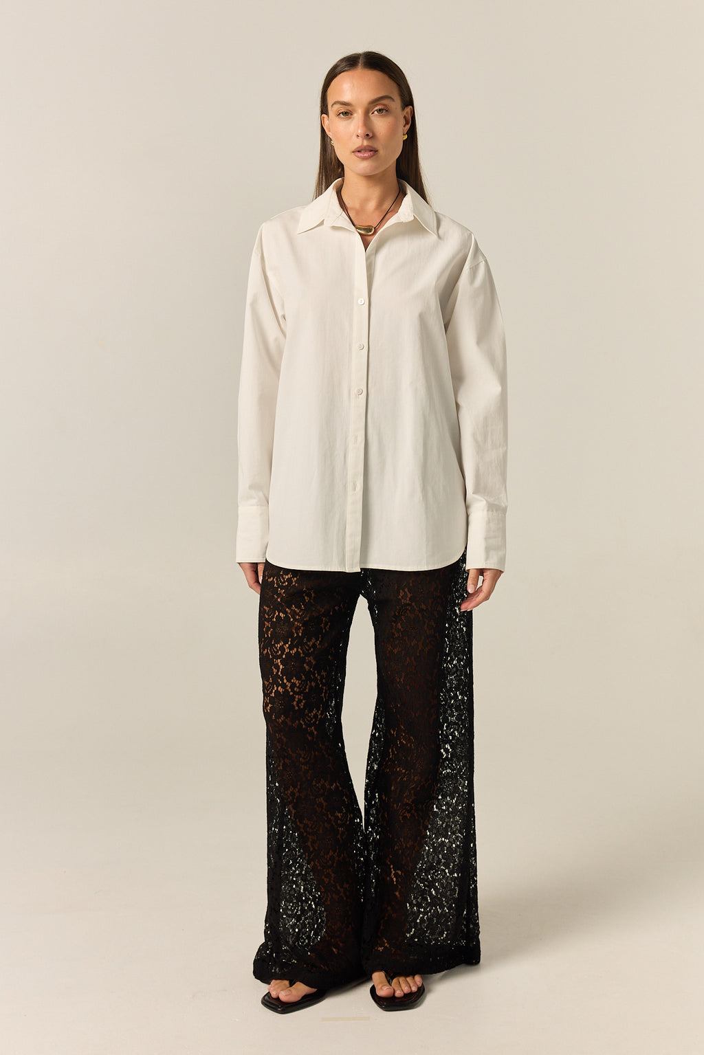 Thea 2.0 Lace Pant (Black)