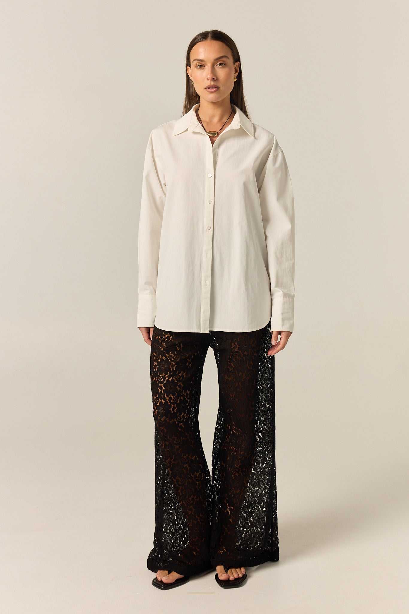 Thea 2.0 Lace Pant (Black)
