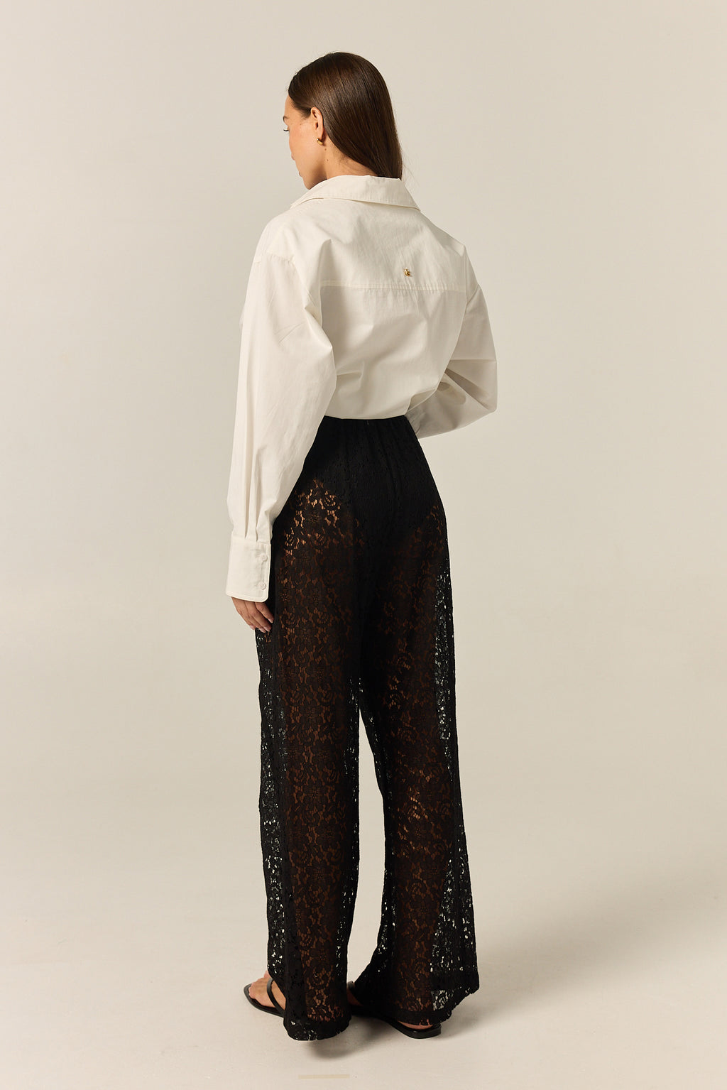 Thea 2.0 Lace Pant (Black)