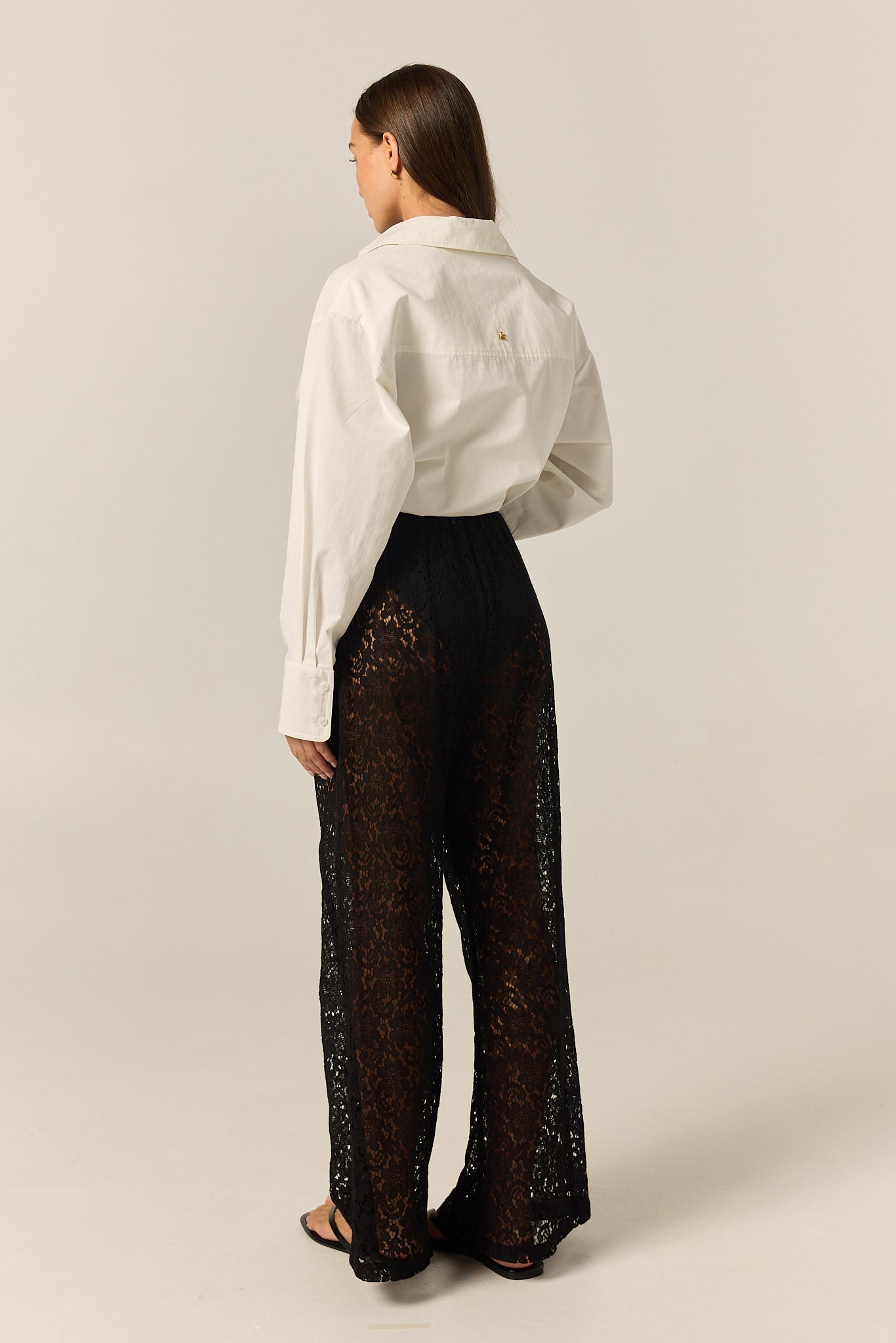 Thea 2.0 Lace Pant (Black)