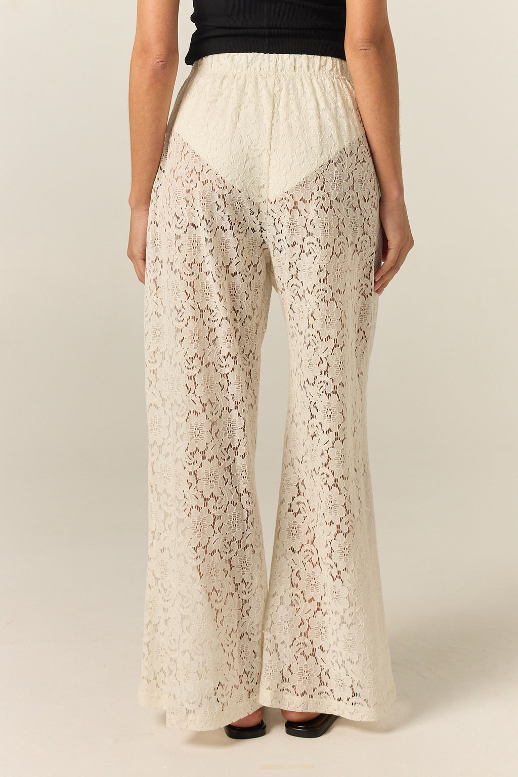 Thea 2.0 Lace Pant (Cream)