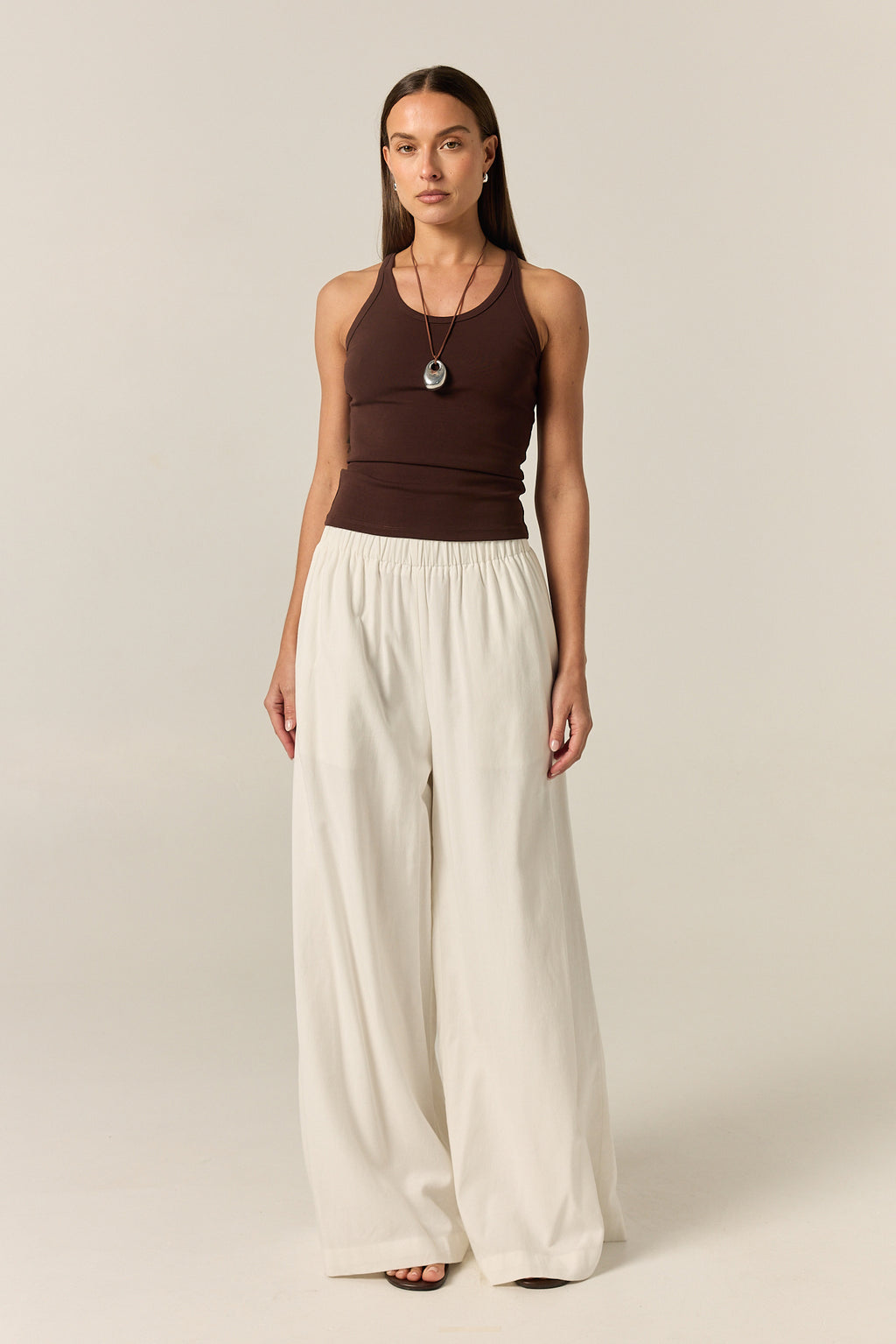 Billie Pant (White)