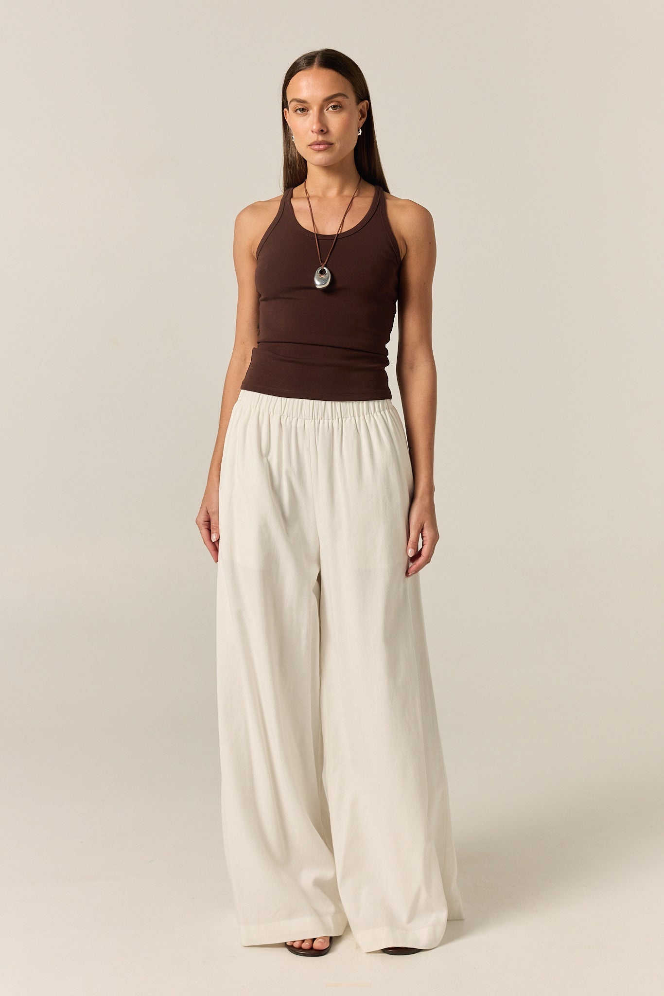 Billie Pant (White)