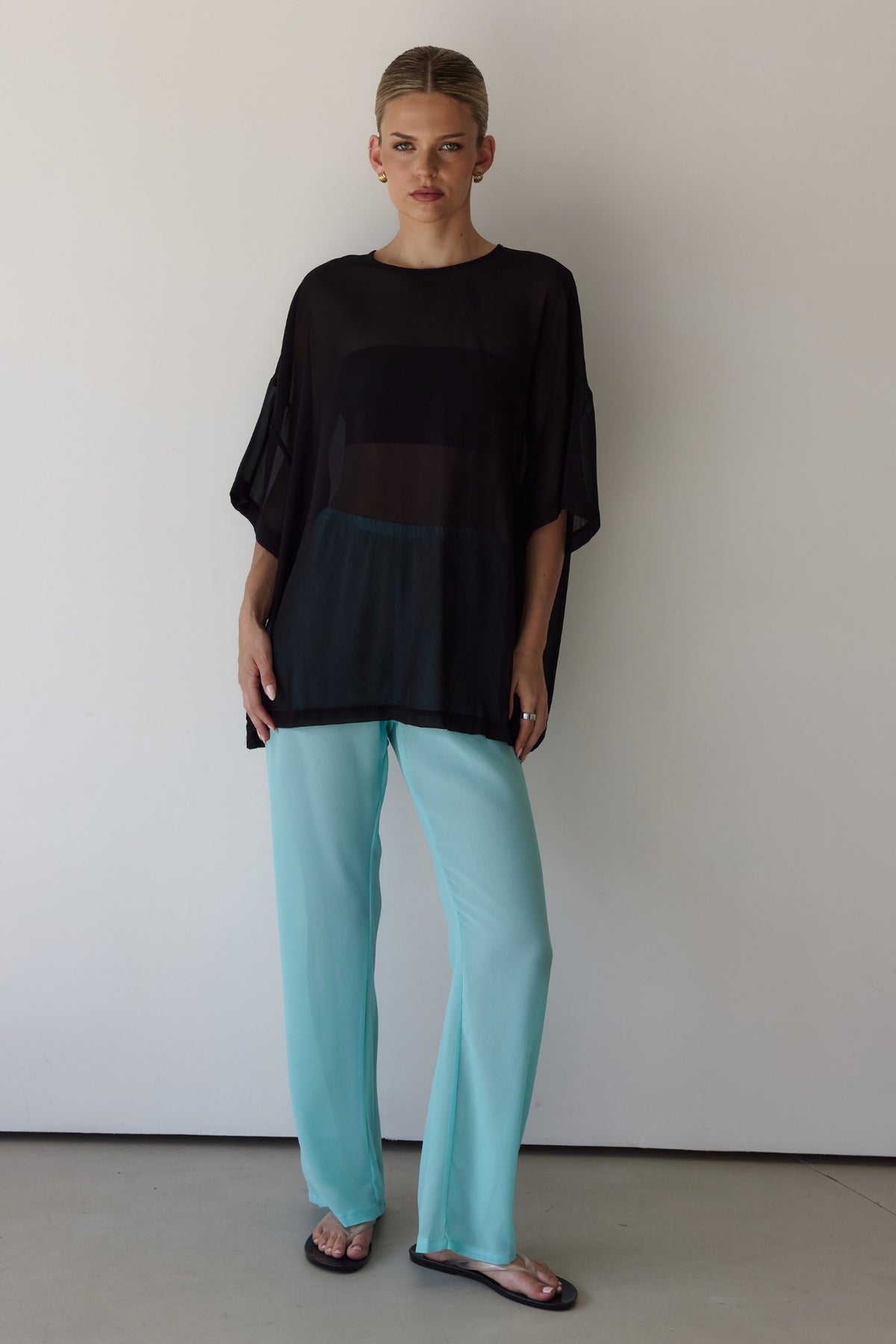 Elodie Pant (Aqua)