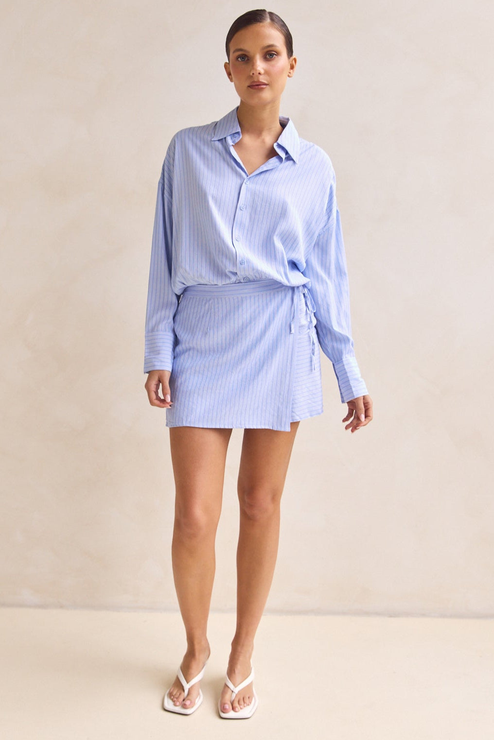 Valerie Mini Dress (Blue)