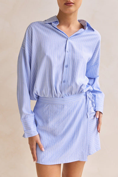 Valerie Mini Dress (Blue)