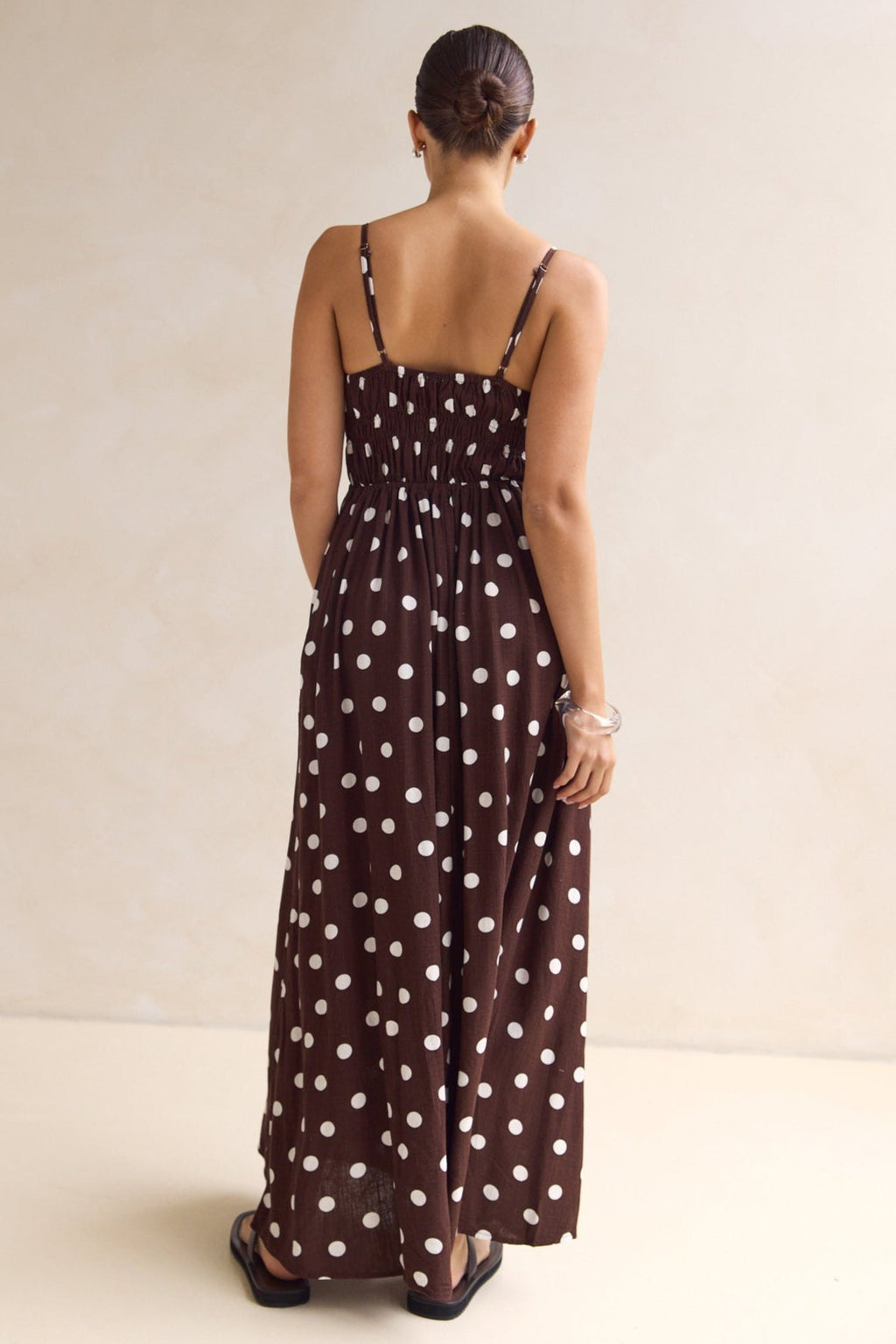 Clarissa Maxi Dress (Chocolate)