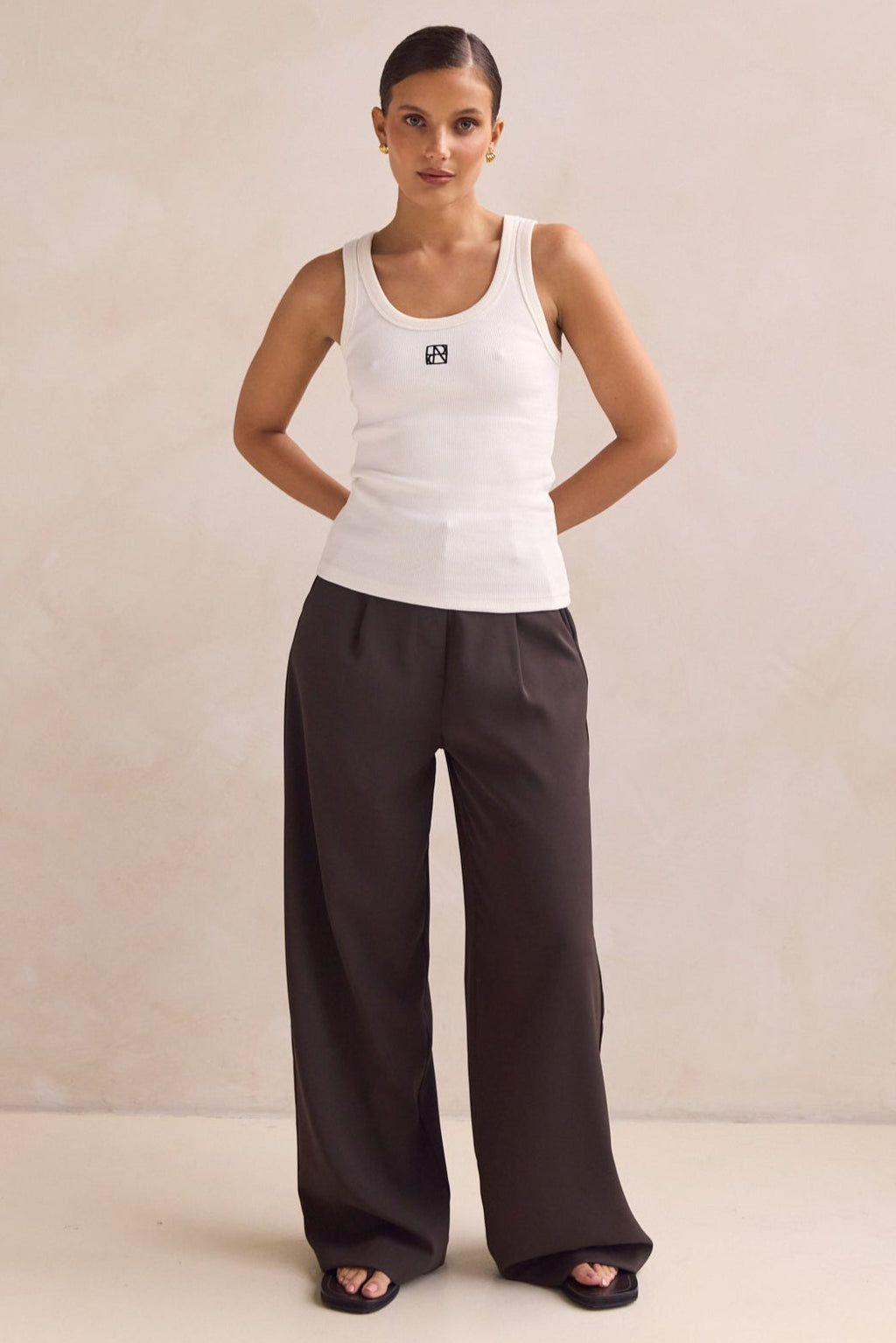 Lexi Signature Tank (White)