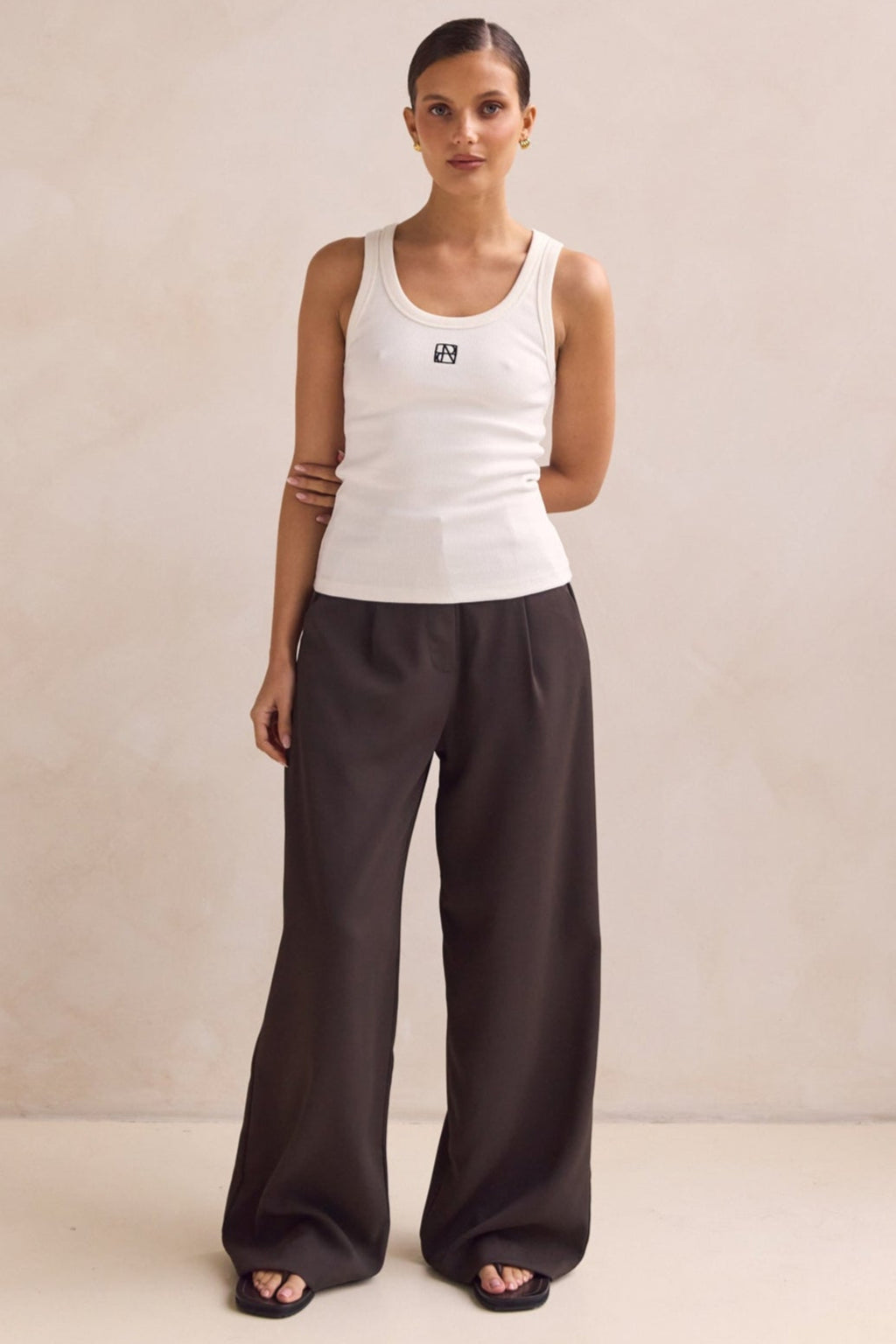 Lexi Signature Tank (White)