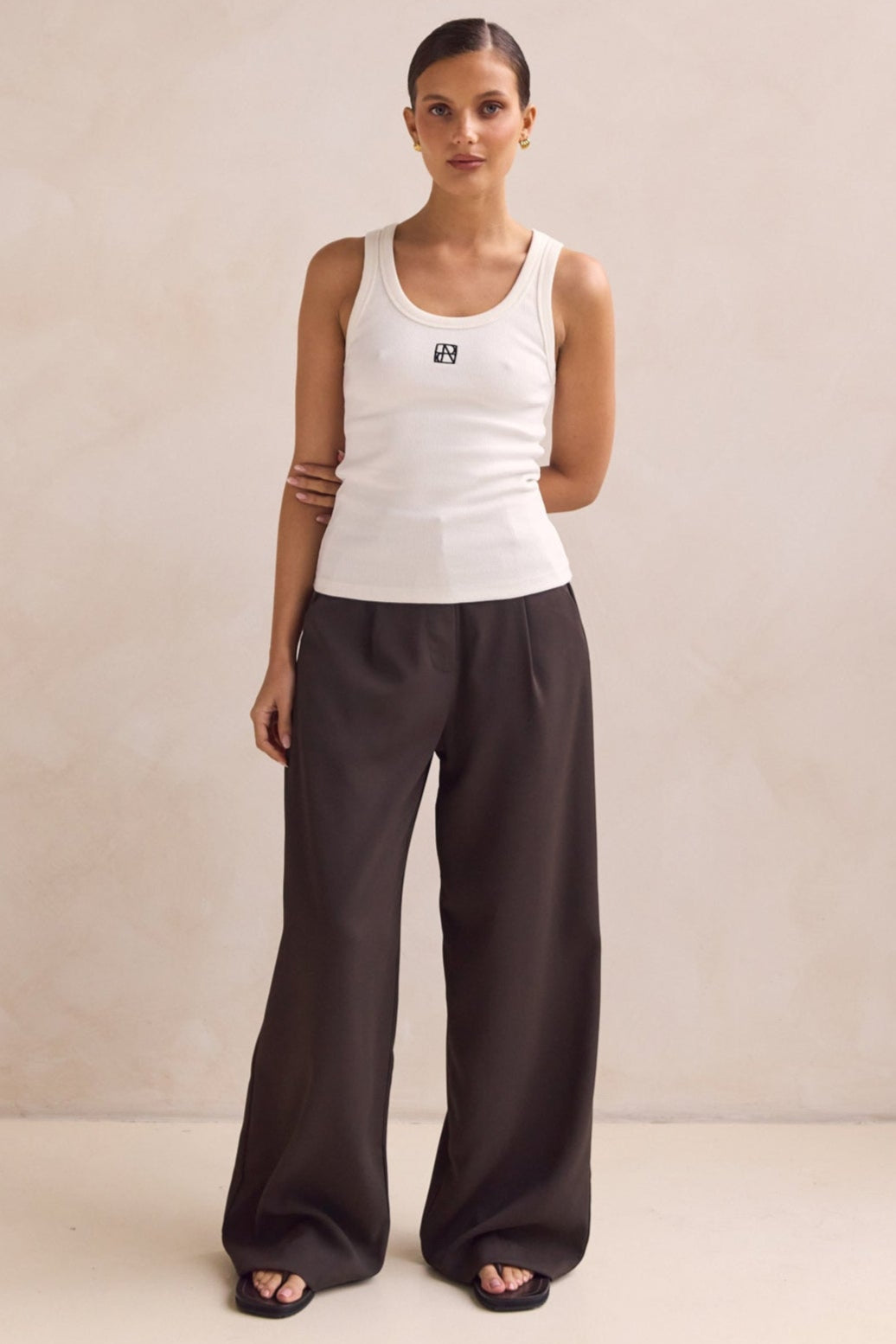 Lexi Signature Tank (White)