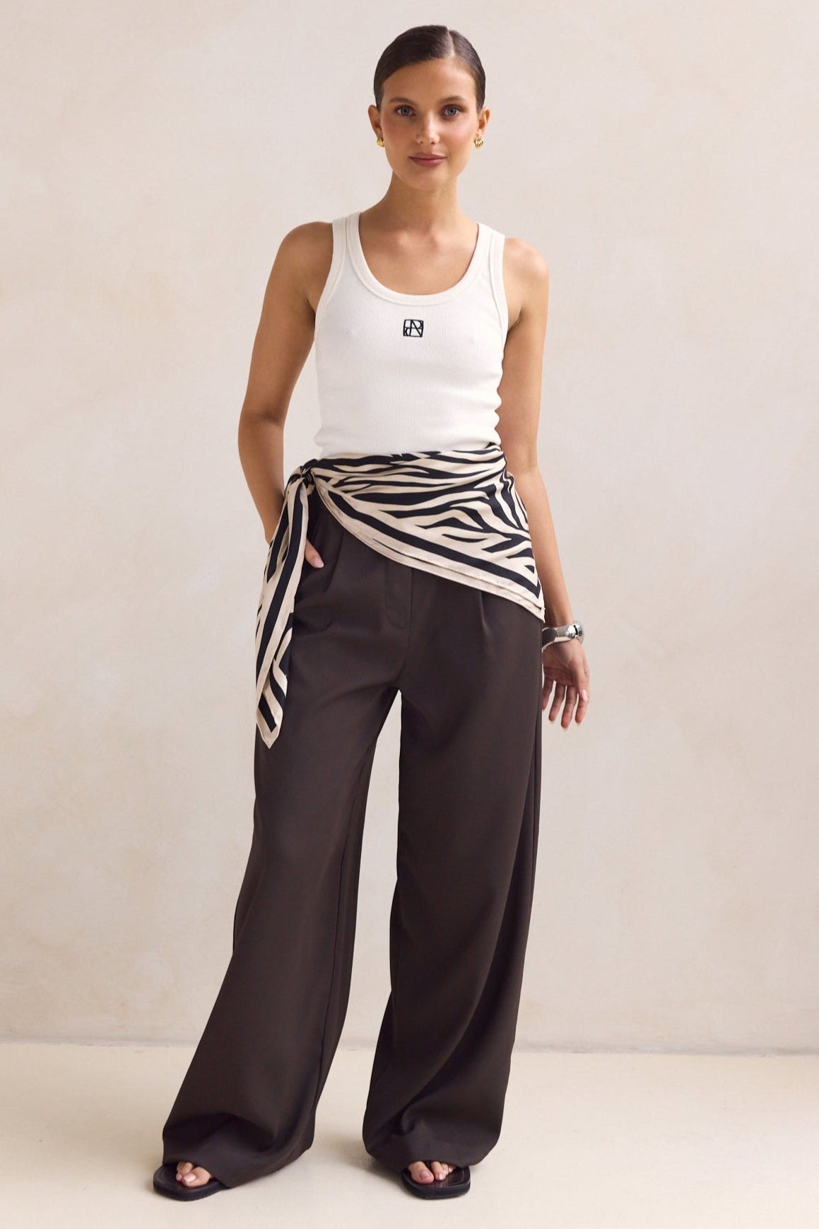 Lexi Signature Tank (White)