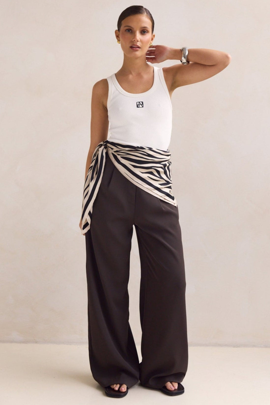 Lexi Signature Tank (White)