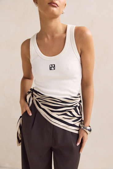 Lexi Signature Tank (White)