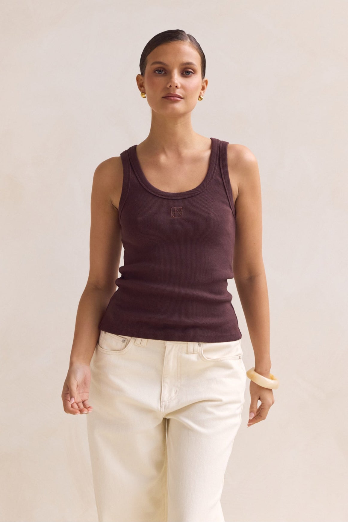 Lexi Signature Tank (Chocolate)