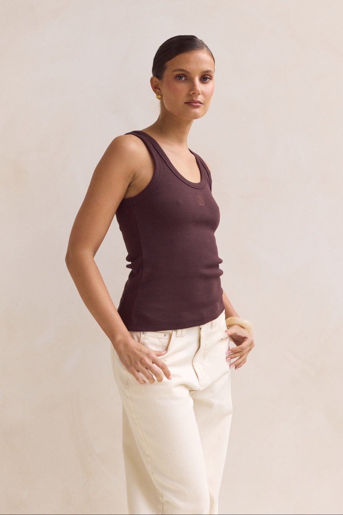 Lexi Signature Tank (Chocolate)