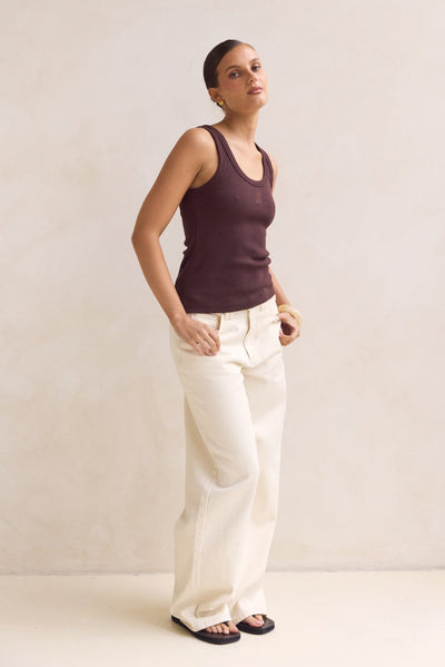 Lexi Signature Tank (Chocolate)